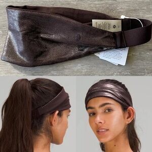 Lululemon Fringe Fighter Headband *Shine
